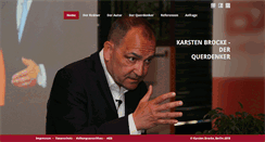 Desktop Screenshot of karsten-brocke.de